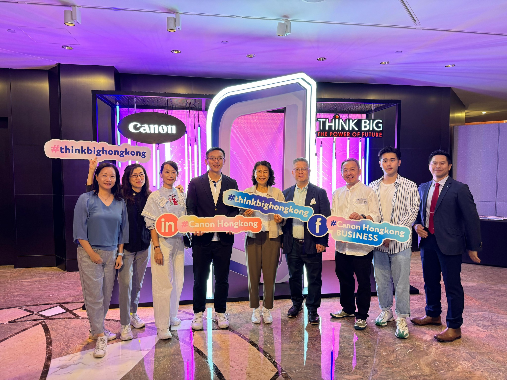 Canon 「THINK BIG — The Power of Future」 Event